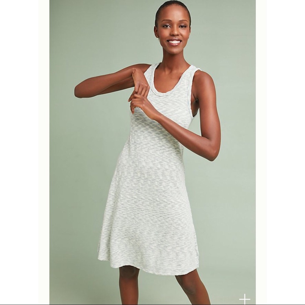 Anthropologie Sol Angeles Space-Dyed Beach Dress